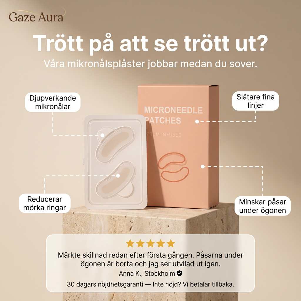 Gaze Aura - Microneedle ögonmask